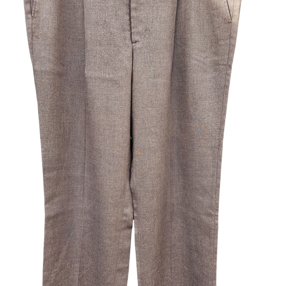 Rainy Day Wools Men's Classic Brown  Dress pants Size 36X32 - Picture 7 of 16